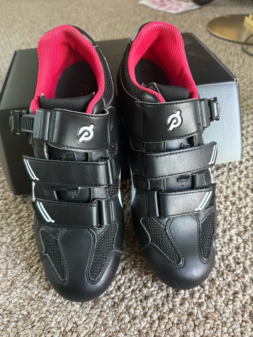Unisex Peloton cycling cleats -size 39